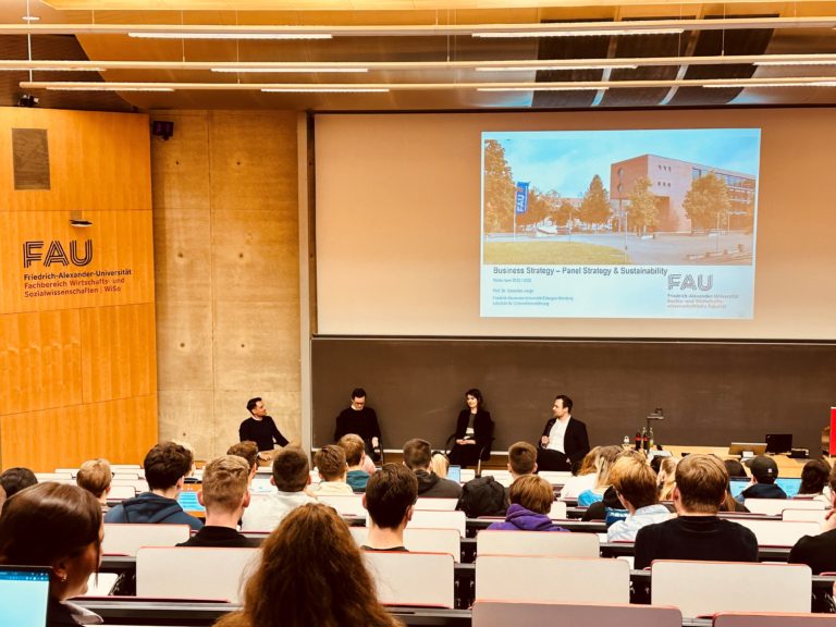 Diskussions-Panel: Strategie & Nachhaltigkeit