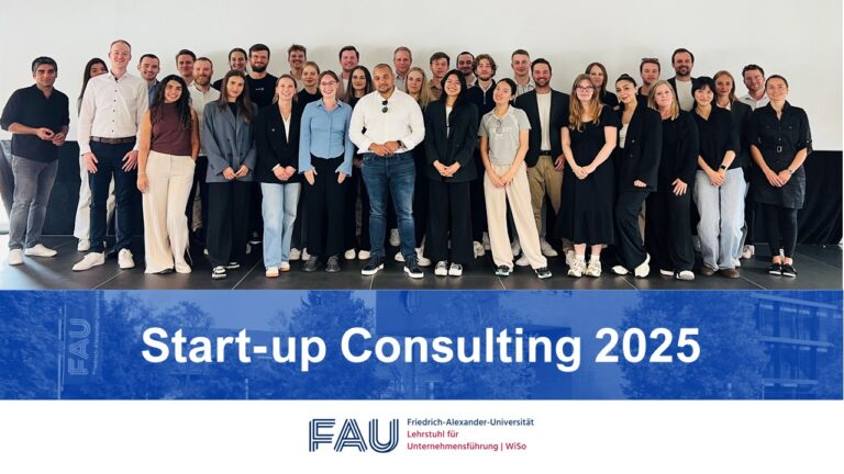 Final event in the Start-up Consulting seminar